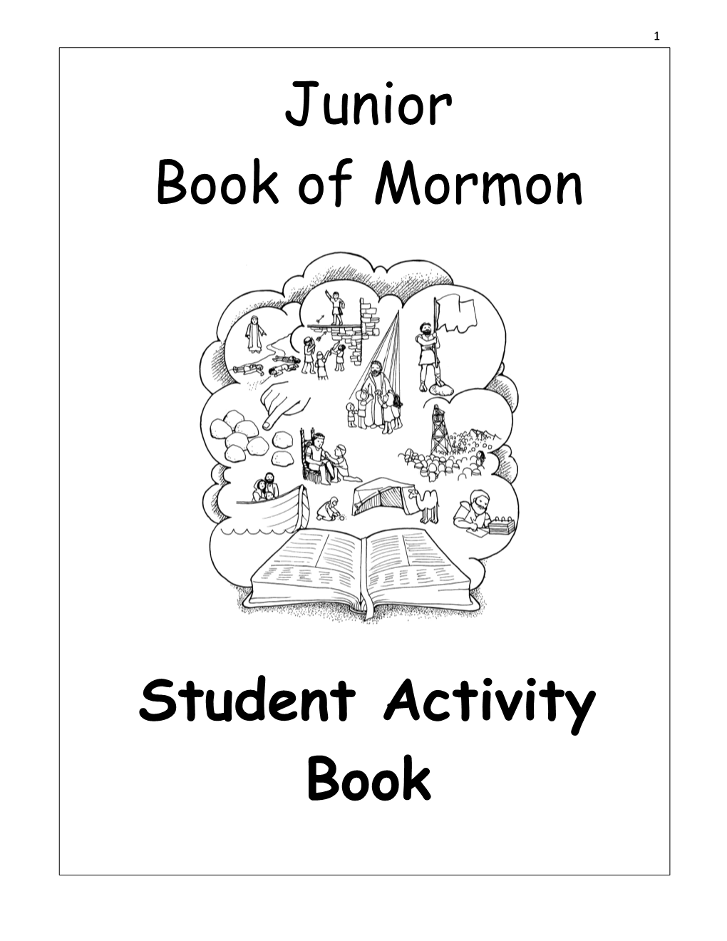 Junior Book of Mormon Student Activity Book Copyright @ 2003, 2017