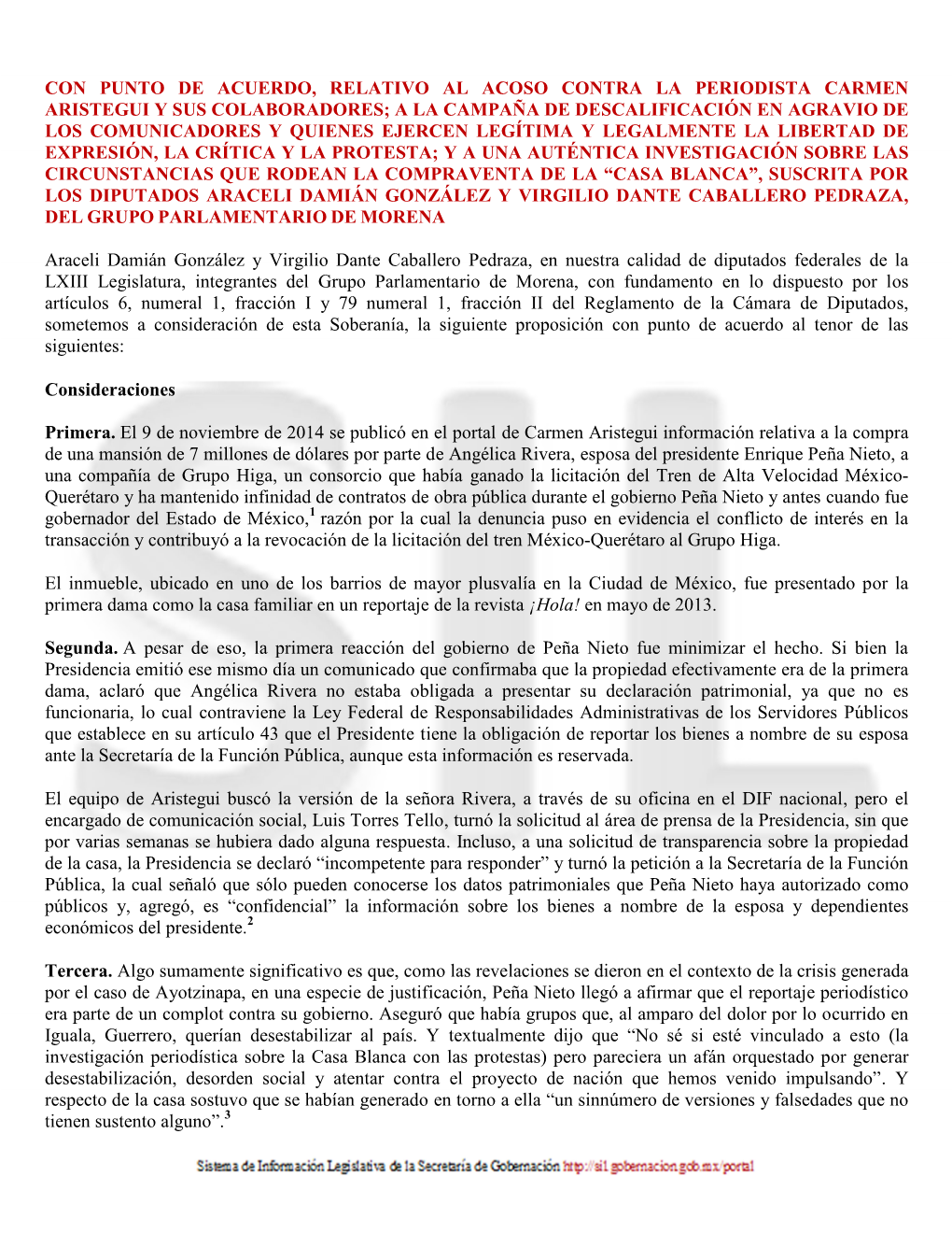 19 Ppa Relativo Al Acoso Contra La Periodista Carmen Aristegui Y Sus Colaboradores