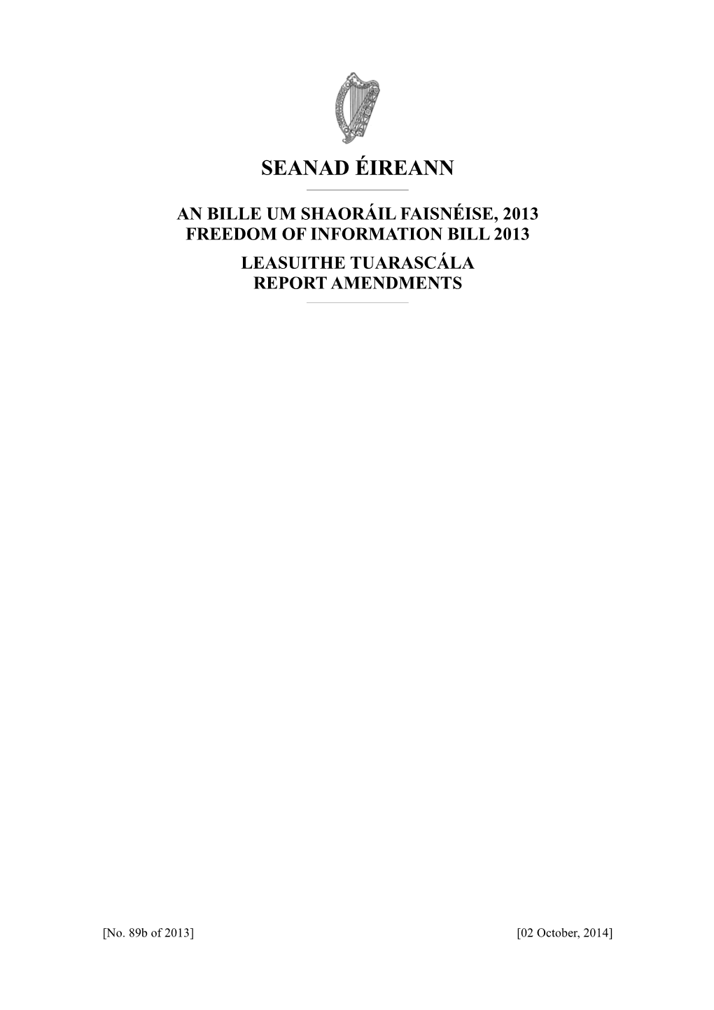 Seanad Éireann