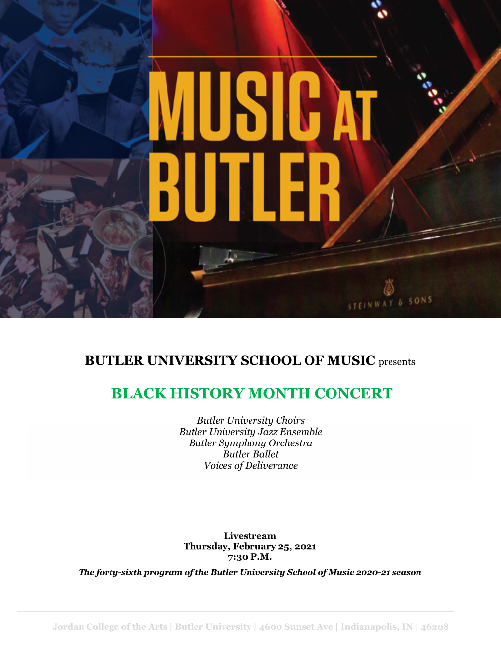 Black History Month Concert