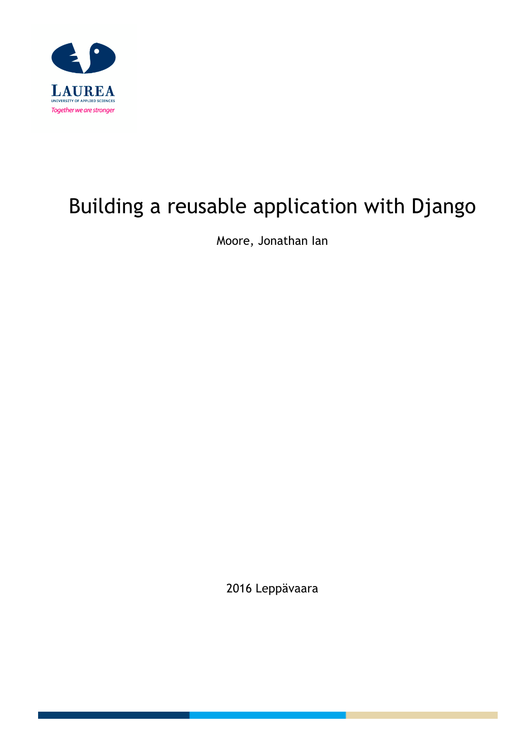 Building a Reusable Application with Django