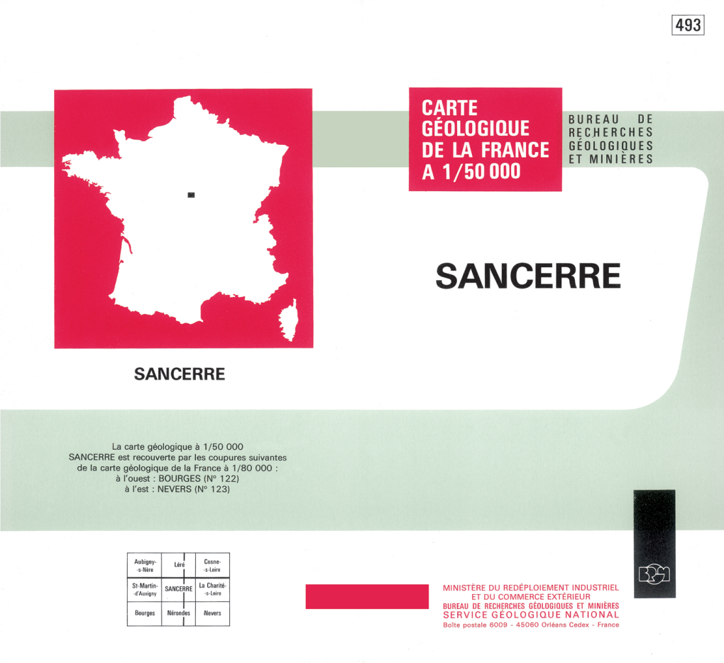 Sancerre a 1/50 000