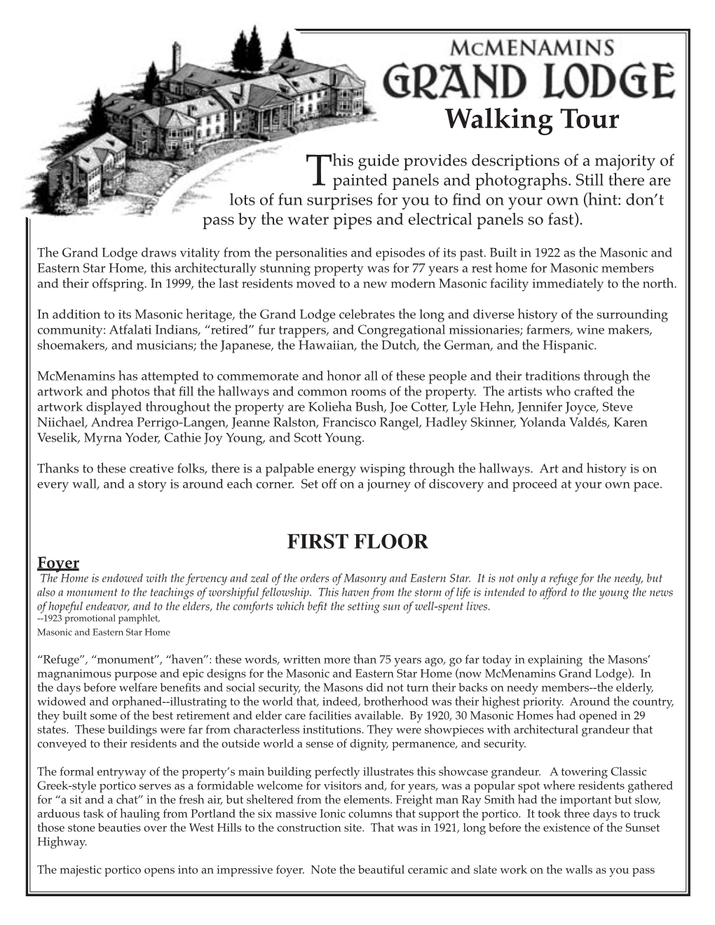 Walking Tour