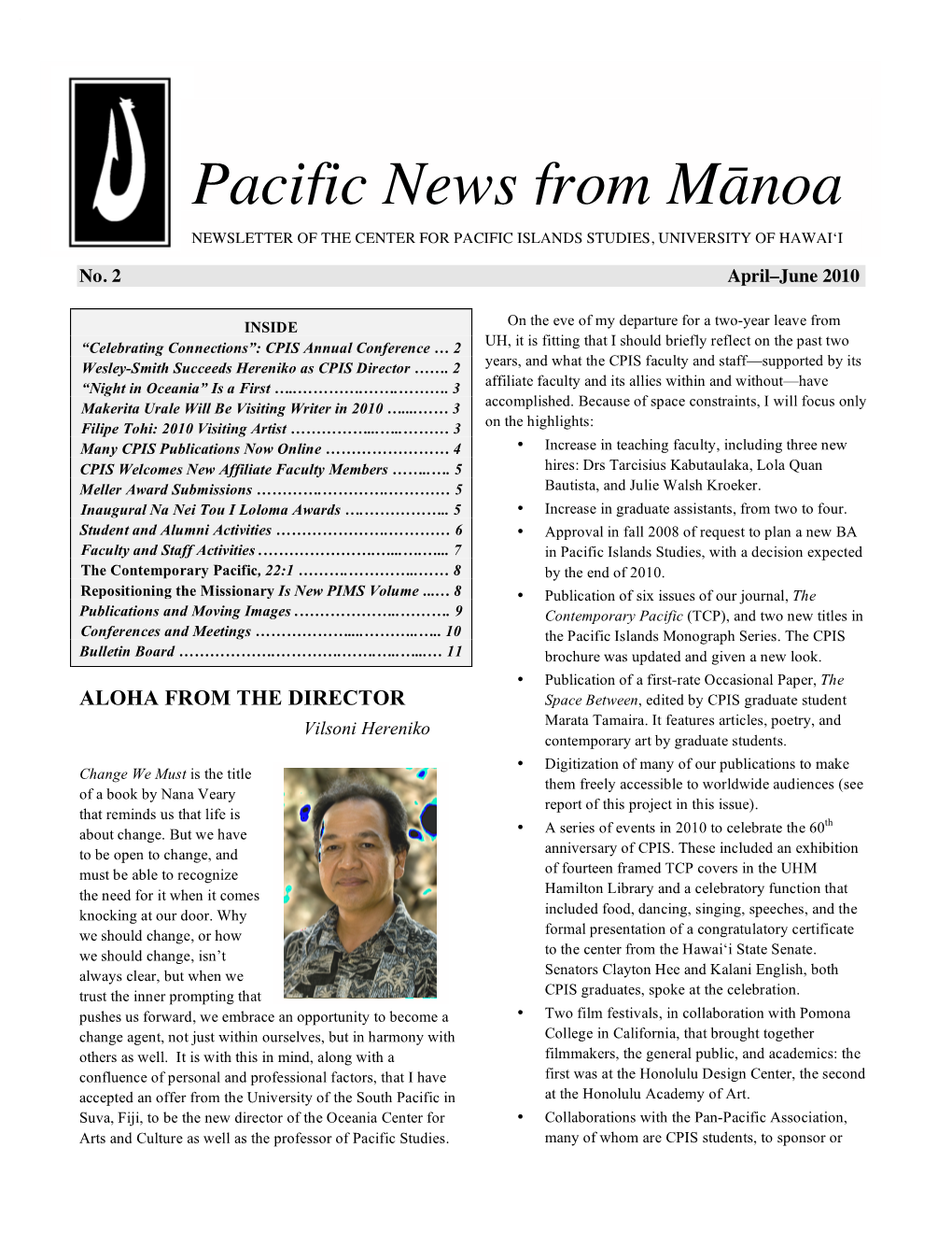 Pacific News from Ma¯Noa