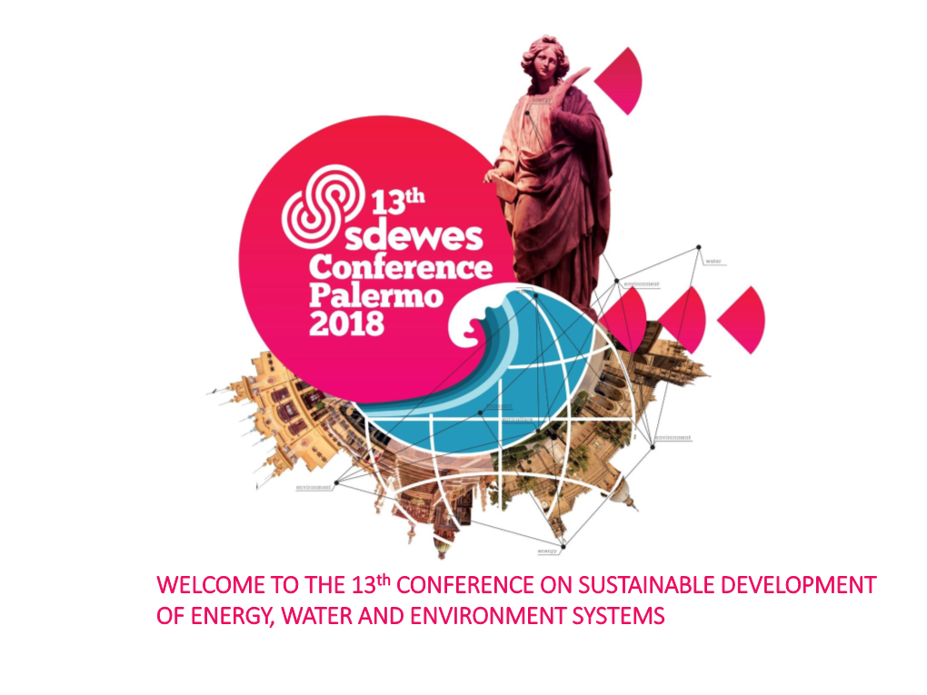 THE 13Th CONFERENCE on SUSTAINABLE DEVELOPMENT of ENERGY, WATER and ENVIRONMENT SYSTEMS OUR SPONSORS