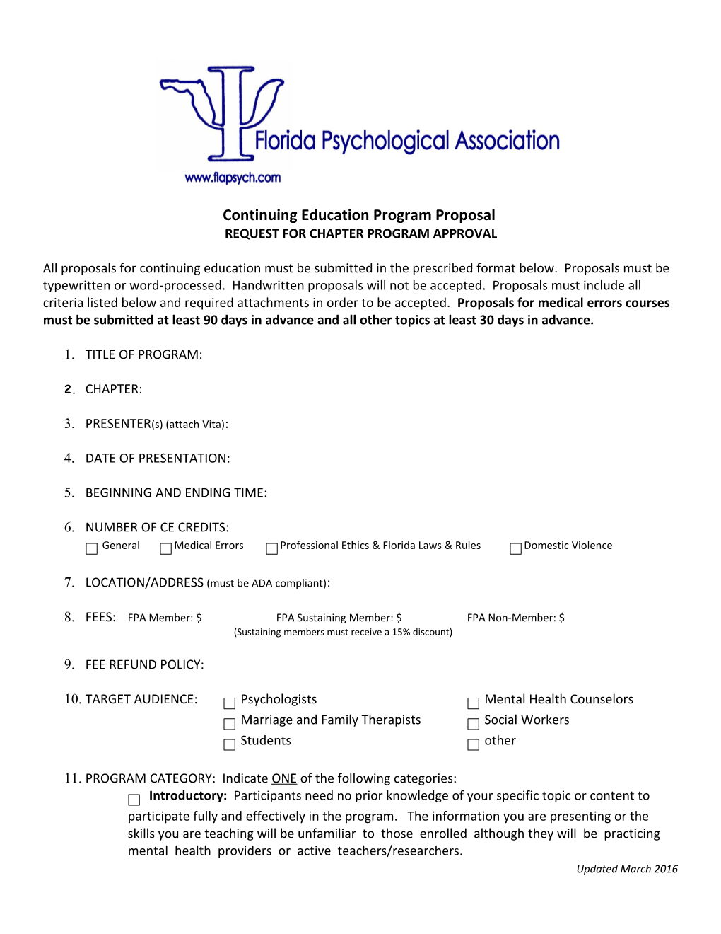 Florida Psychological Association