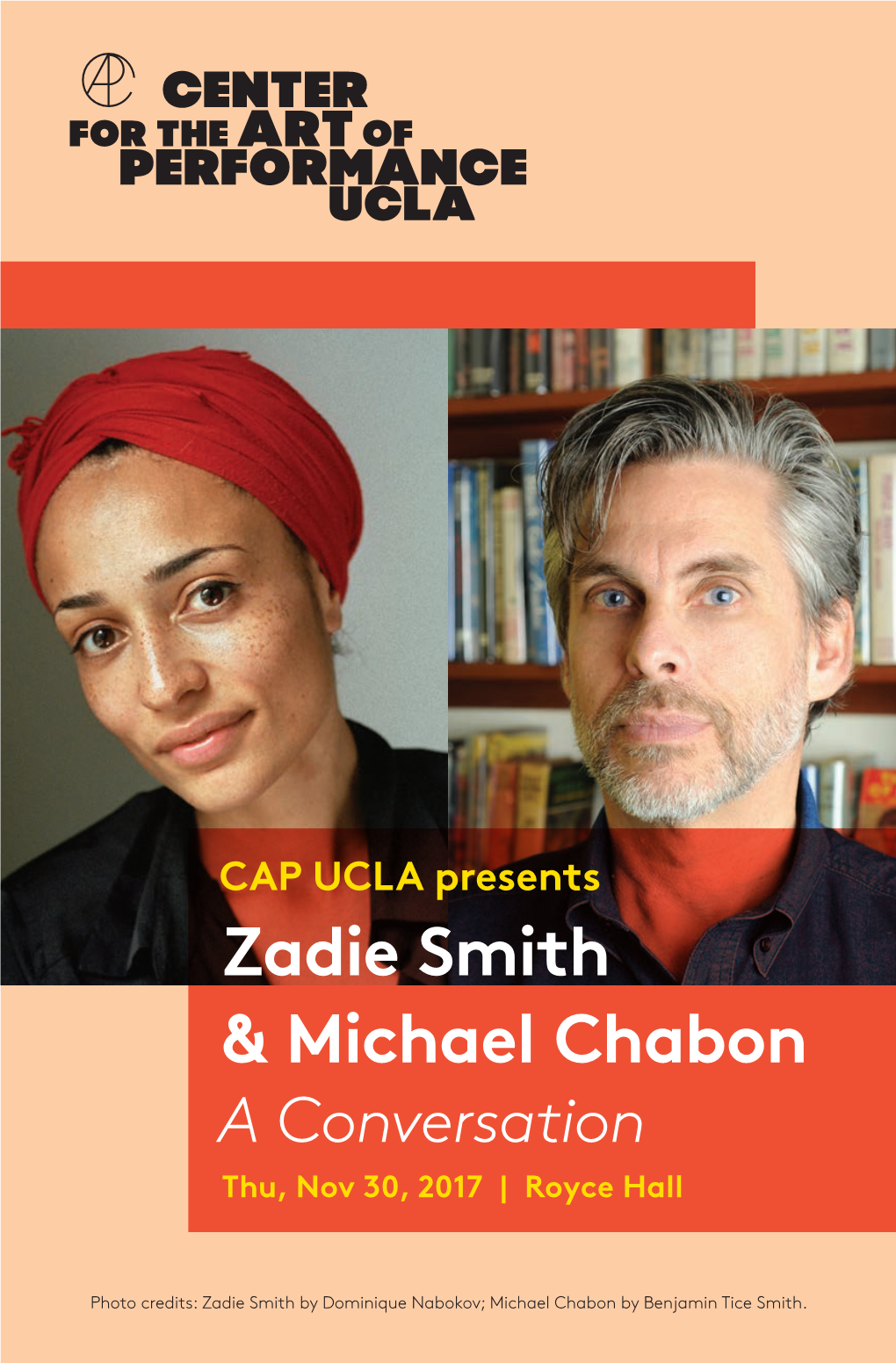 Zadie Smith & Michael Chabon