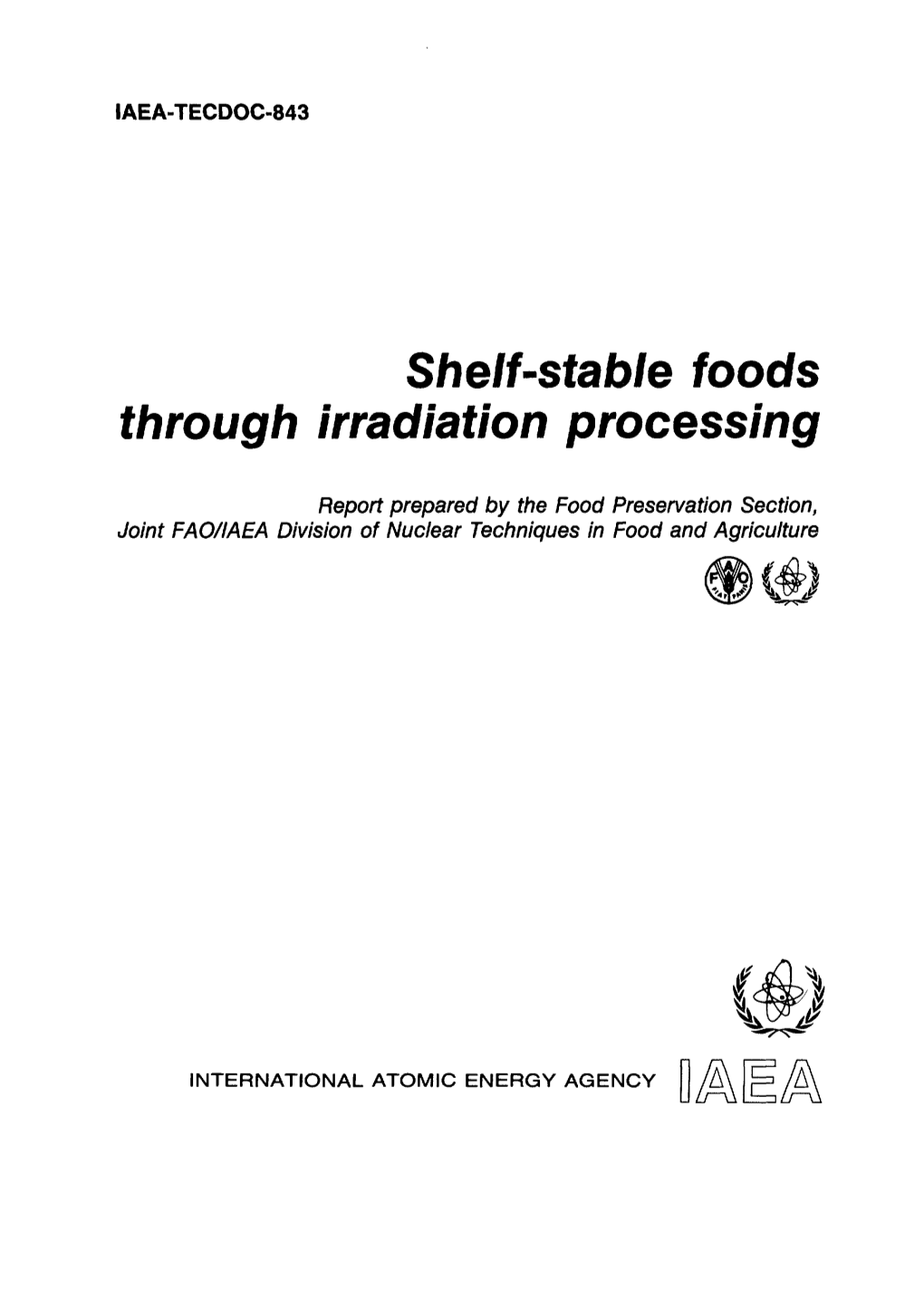 Shelf-Stable Foods Through Irradiation Processing