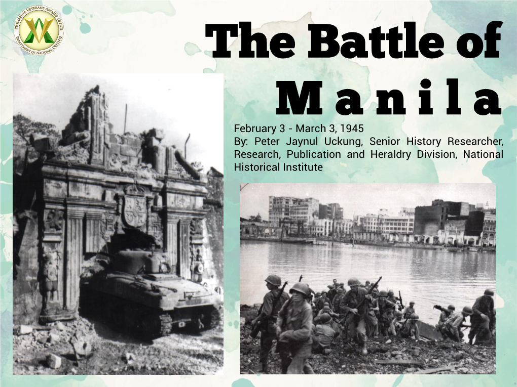 Battle of Manila