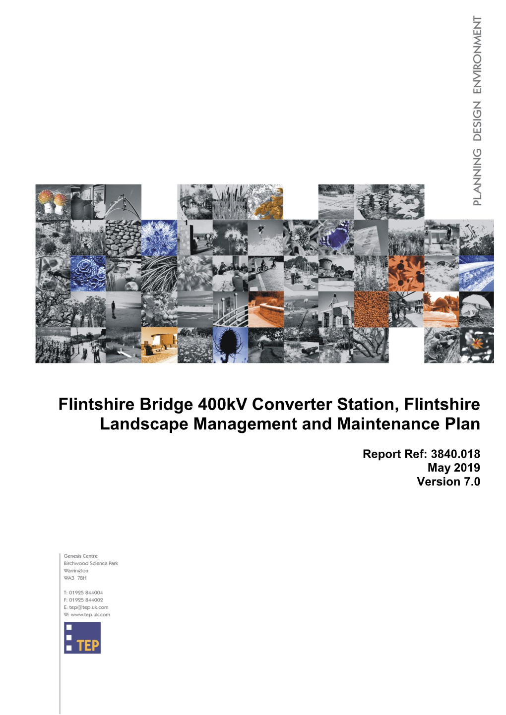 Flintshire Bridge 400Kv Converter Station, Flintshire Landscape Management and Maintenance Plan