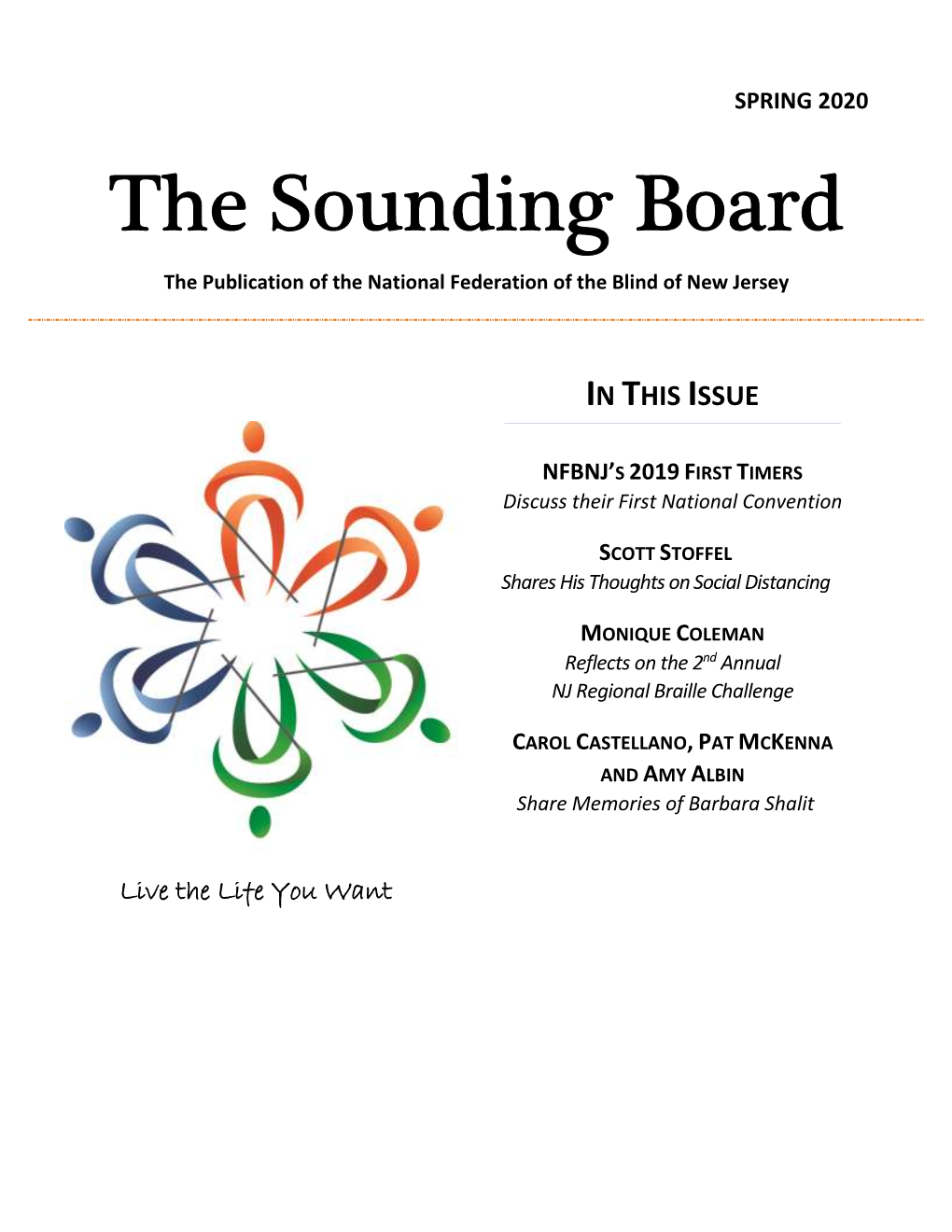 The Sounding Board, Spring 2020