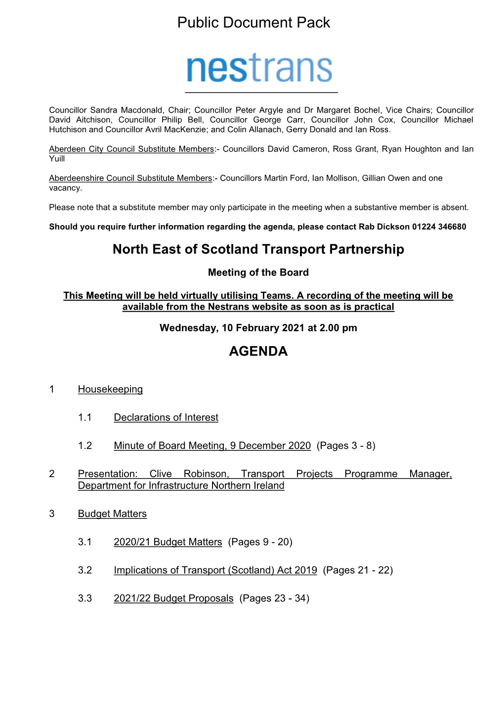 (Public Pack)Agenda Document for North East Of