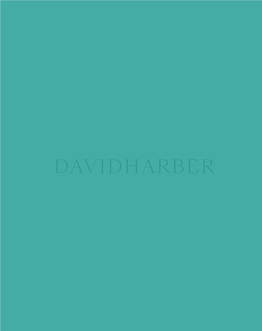 David Harber Brochure 2018