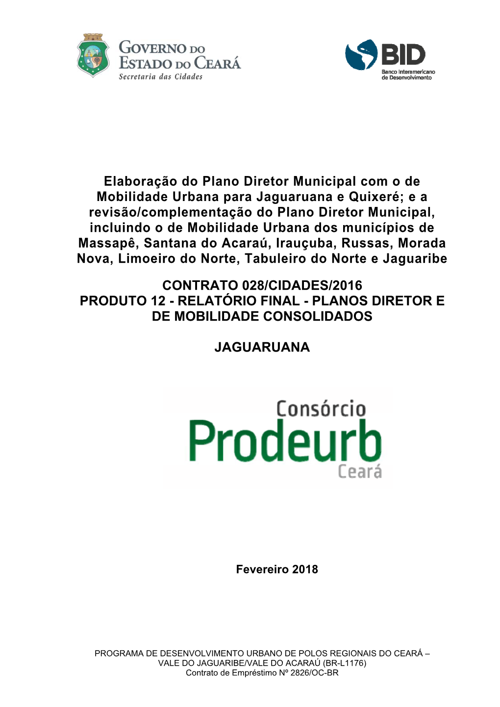 Plano Diretor De Jaguaruana