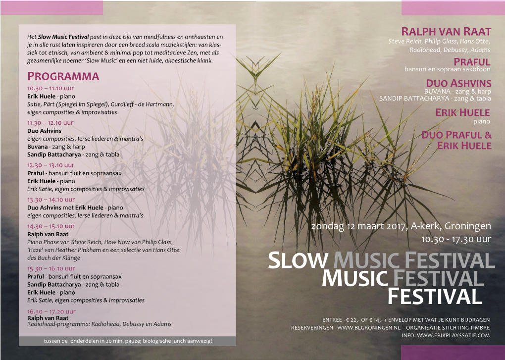Music Festival Slow Music Festival Festival