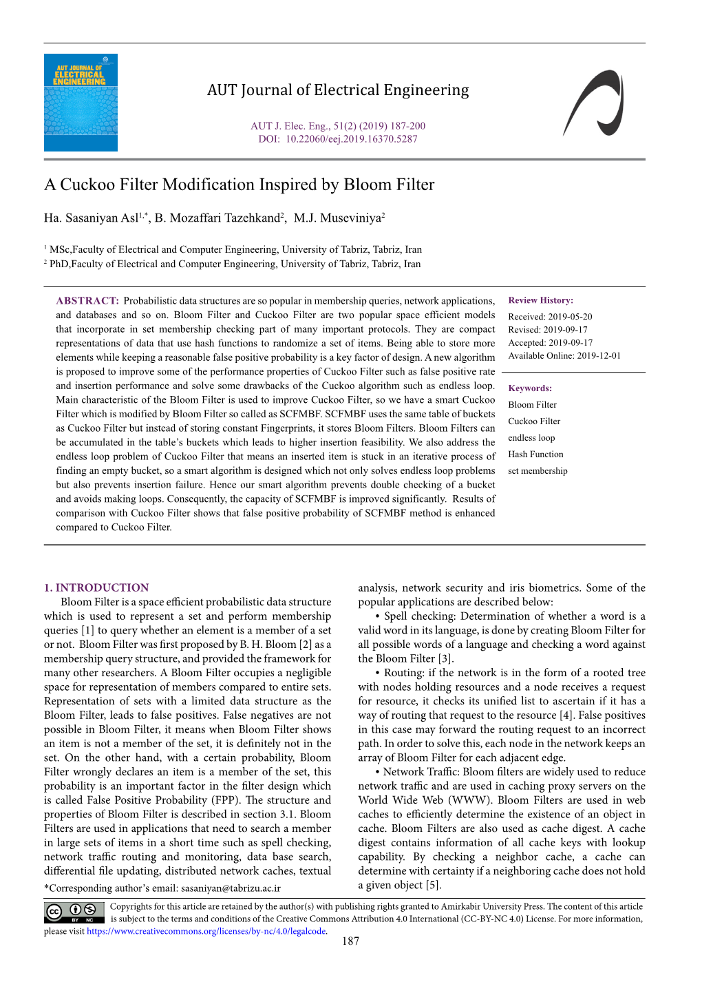 A Cuckoo Filter Modification Inspired by Bloom Filter