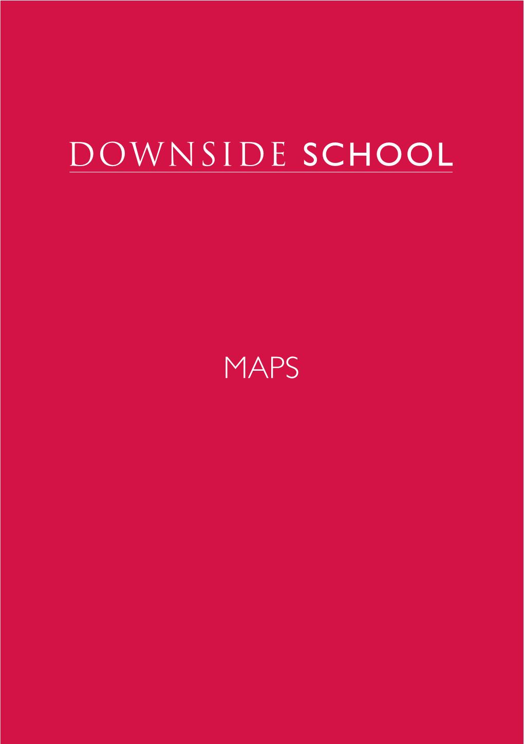 Downside School Maps