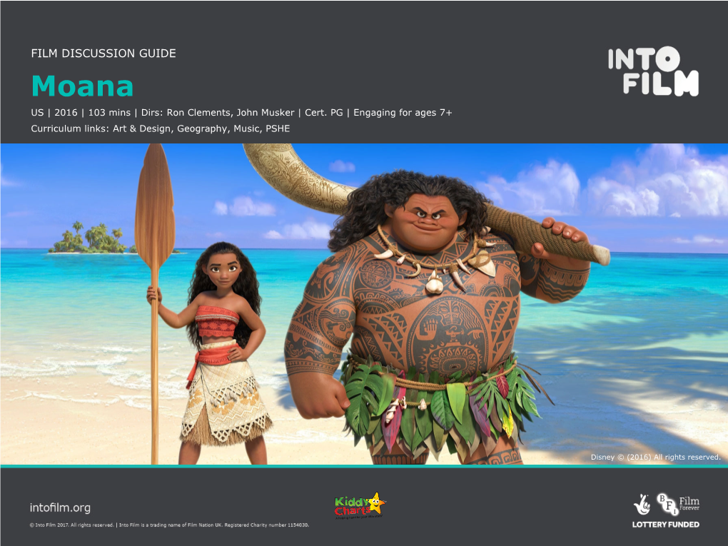 Moana US | 2016 | 103 Mins | Dirs: Ron Clements, John Musker | Cert