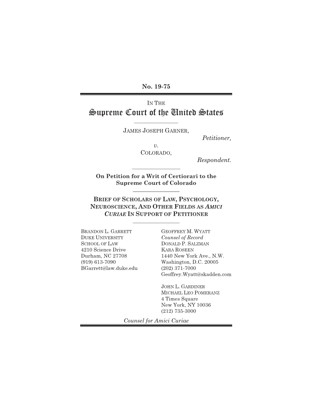 Amicus Brief