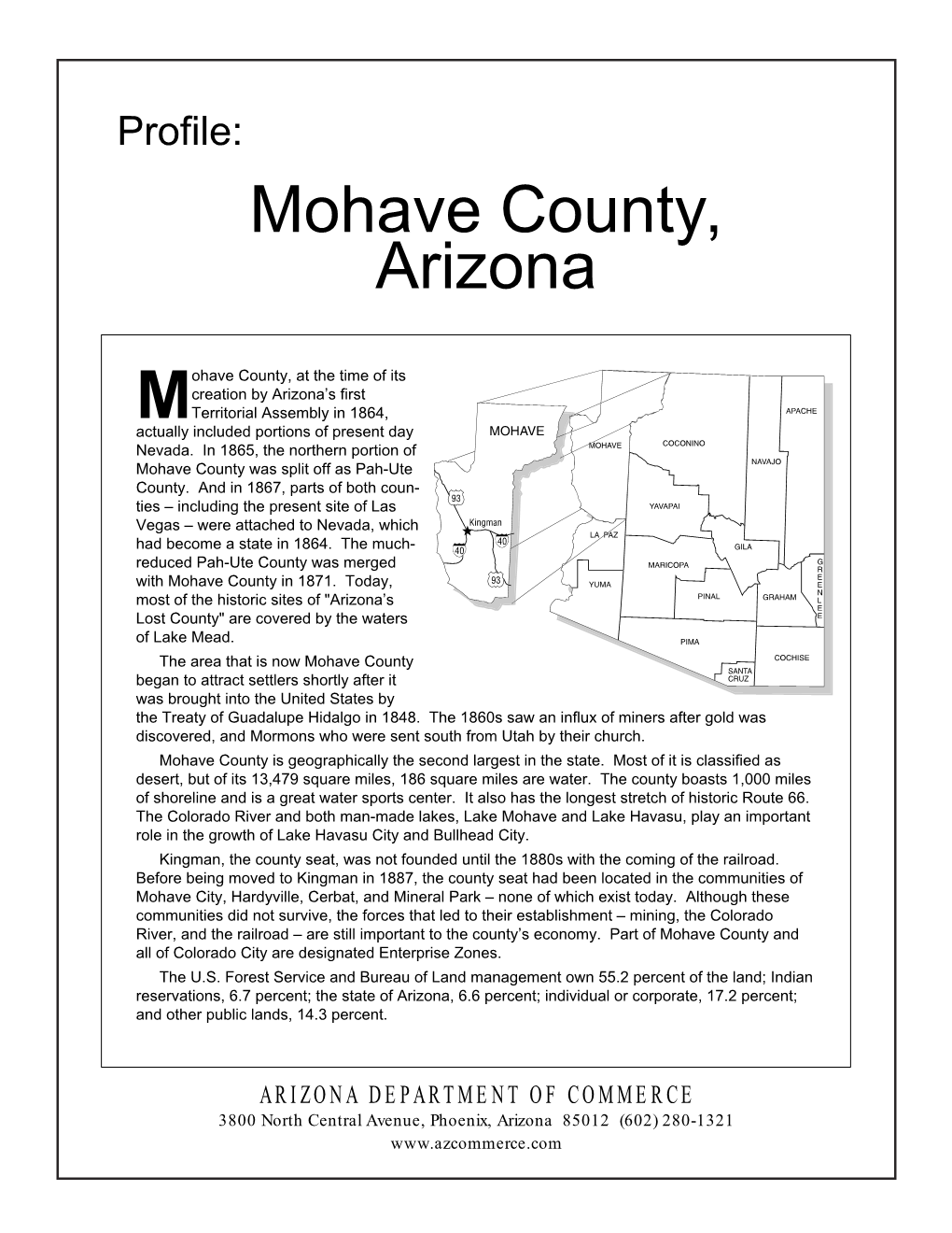 Mohave County, Arizona