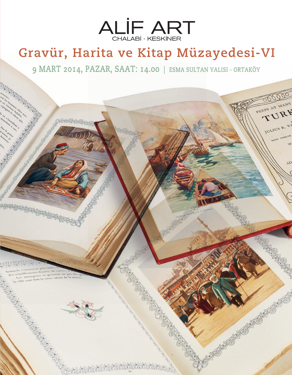 Gravür, Harita Ve Kitap Müzayedesi-VI