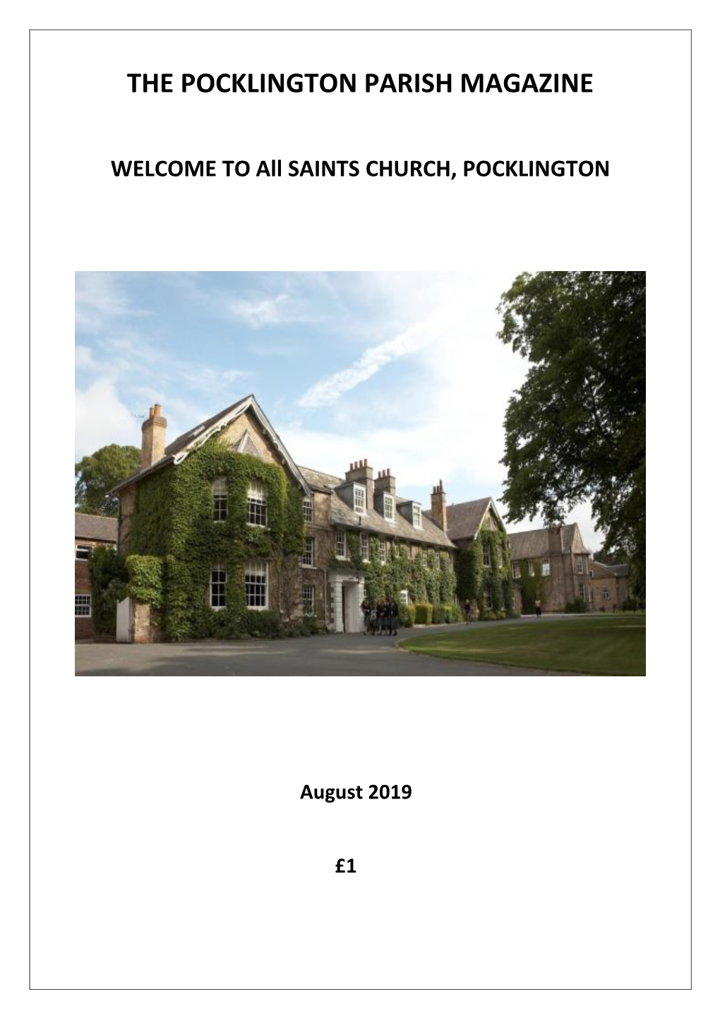 The Pocklington Parish Magazine