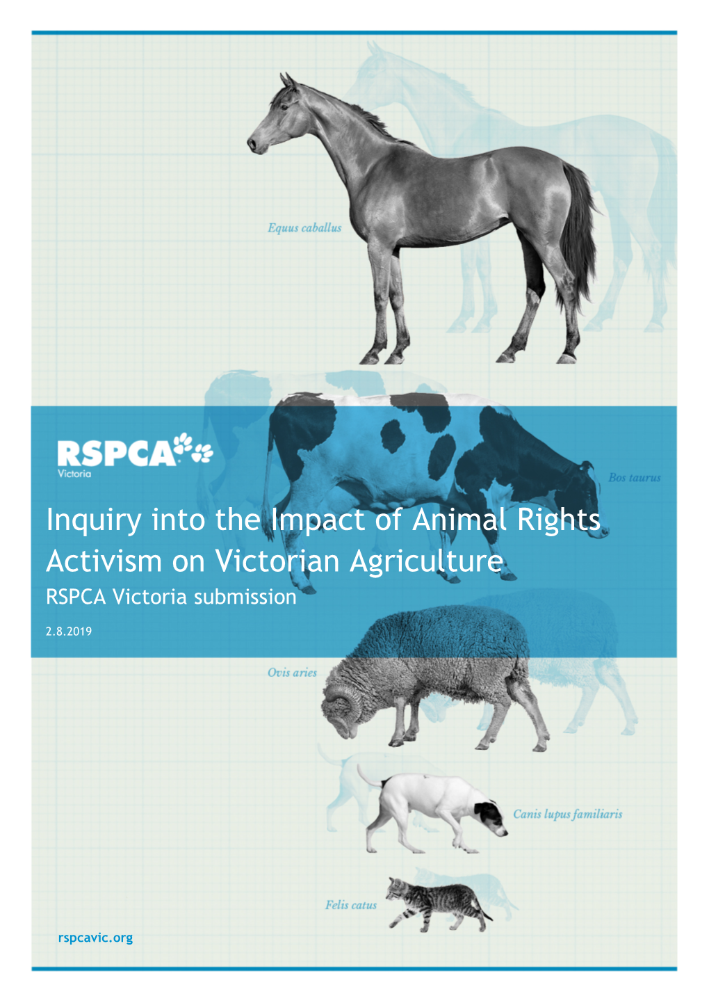 Inquiry Into the Impact of Animal Rights Activism on Victorian Agriculture