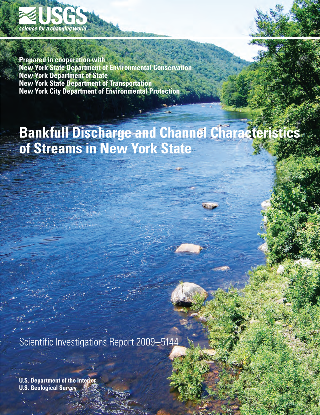 Bankfull Discharge and Channel Characteristics of Streams in New York State