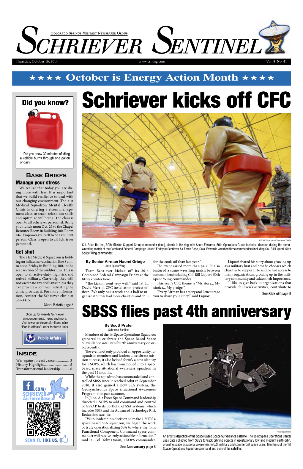 Schriever Kicks Off CFC