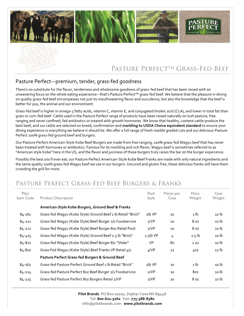 Pasture Perfect—Premium, Tender, Grass-Fed Goodness