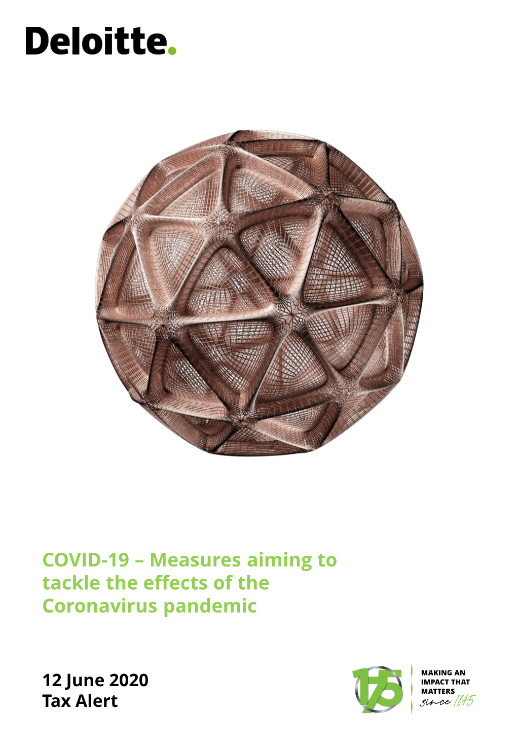 COVID-19 – Measures Aiming to Tackle the Effects of the Coronavirus Pandemic