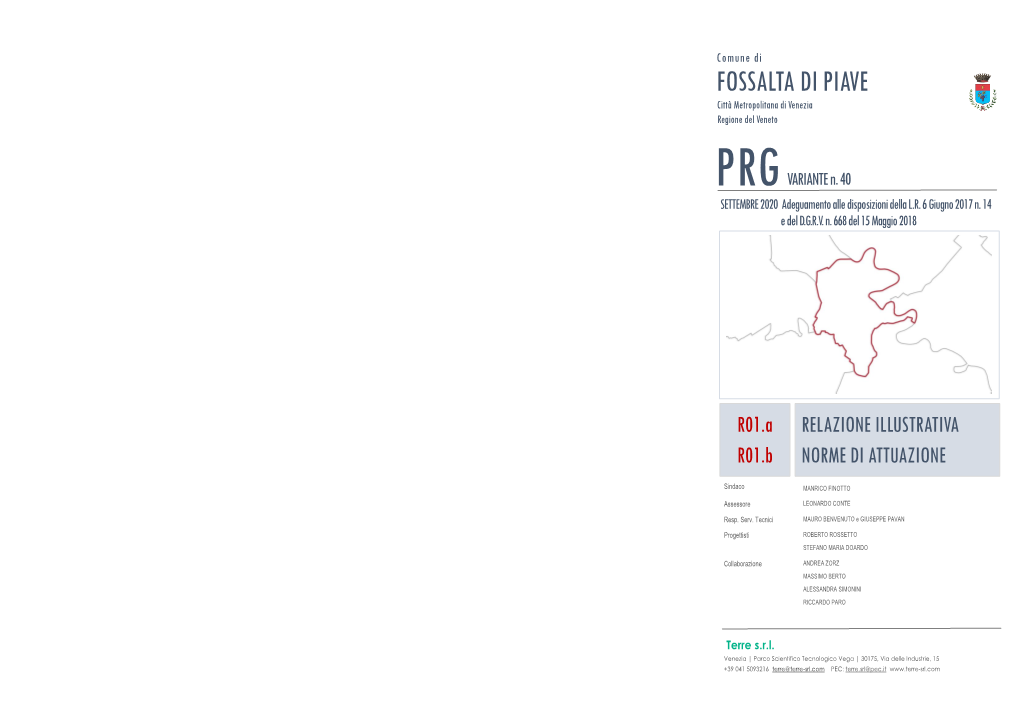 COMUNE DI FOSSALTA DI PIAVE Variante N