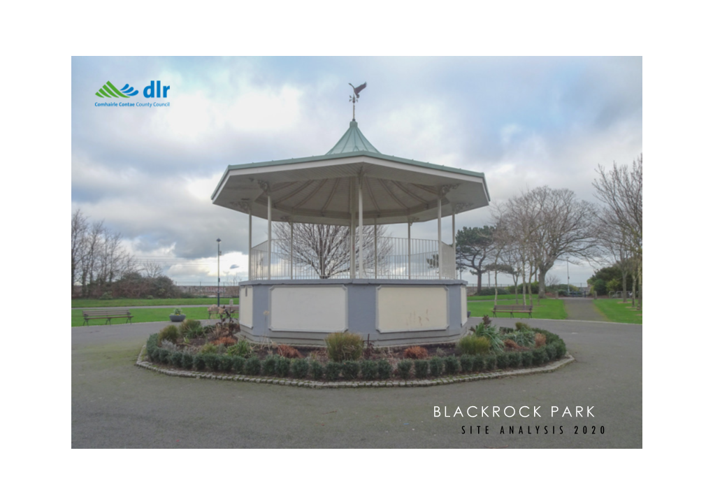 Blackrock Park Site Analysis 2020