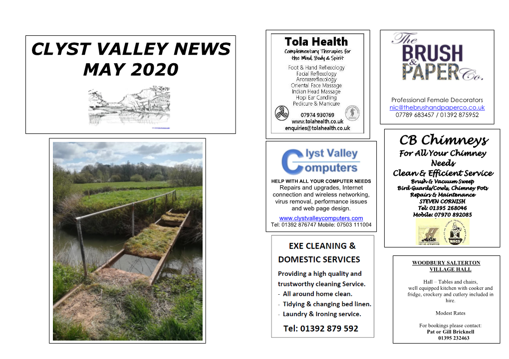 Clyst Valley News May 2020