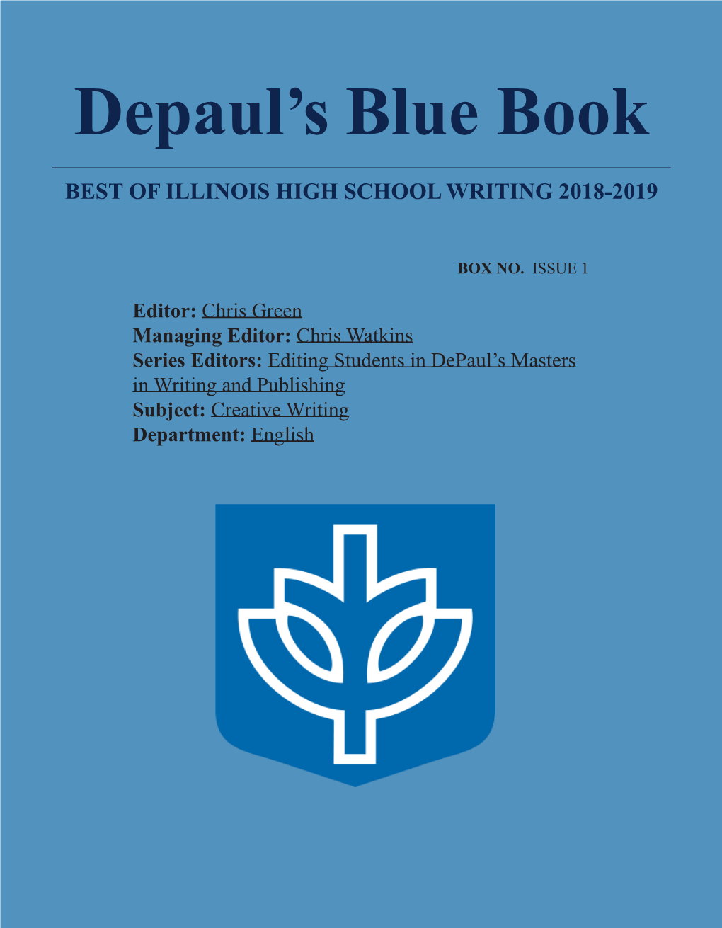 Depaul's Blue Book