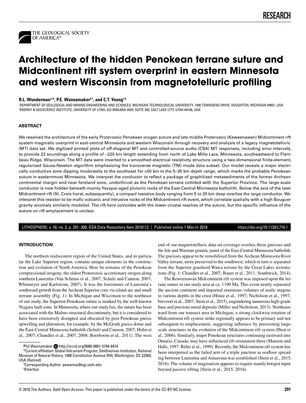 Architecture of the Hidden Penokean Terrane Suture and Midcontinent Rift System Overprint in Eastern Minnesota and Western Wisconsin from Magnetotelluric Profiling