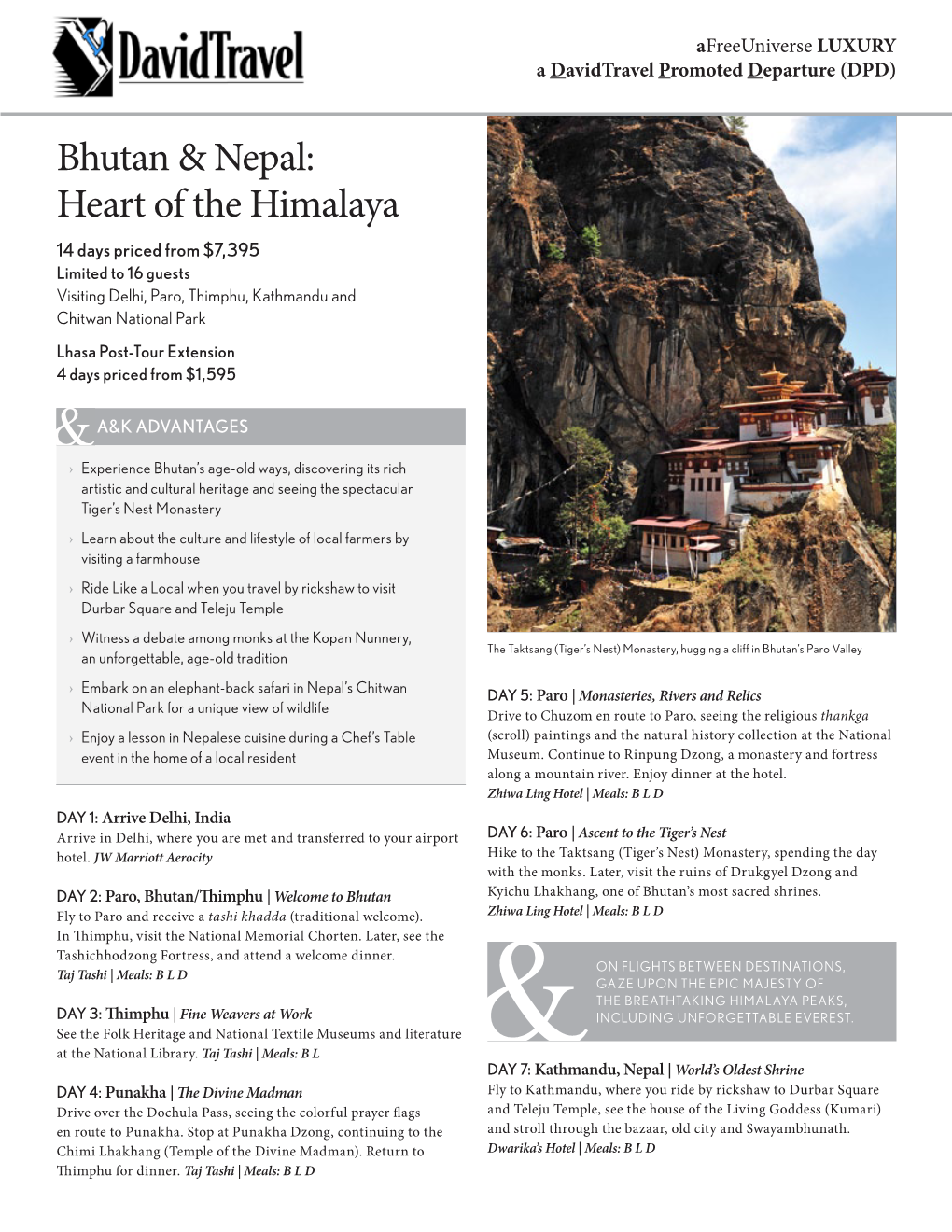 Bhutan & Nepal