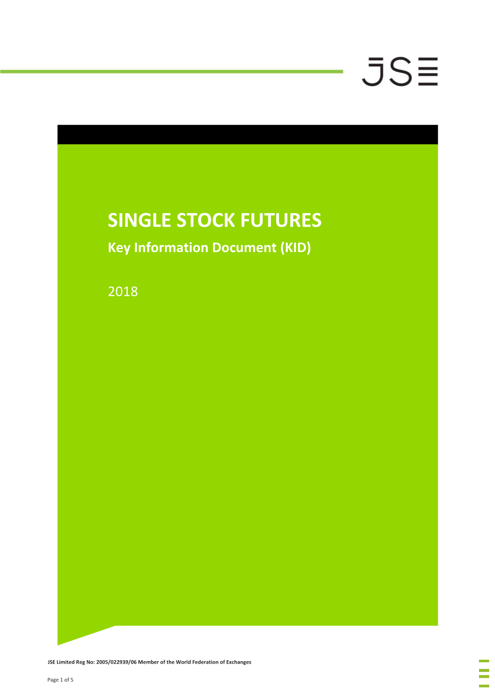 JSE KID Single Stock Futures
