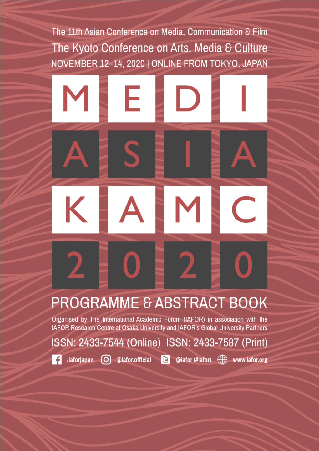 Mediasia / KAMC2020 Conference Programme & Abstract Book