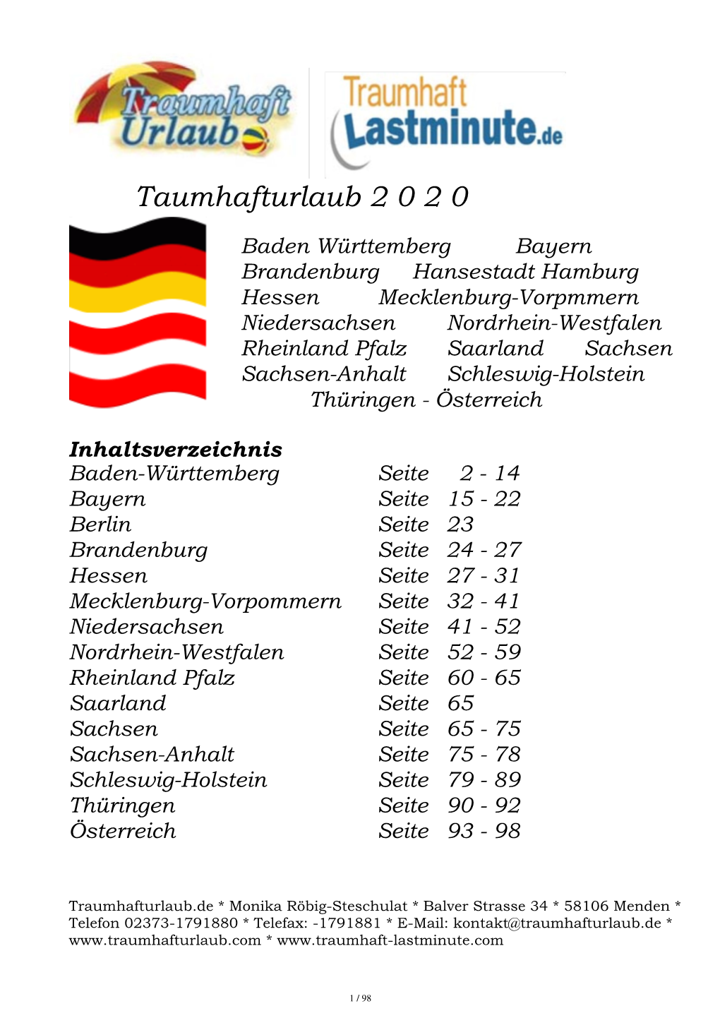 Traumhafturlaub 2020