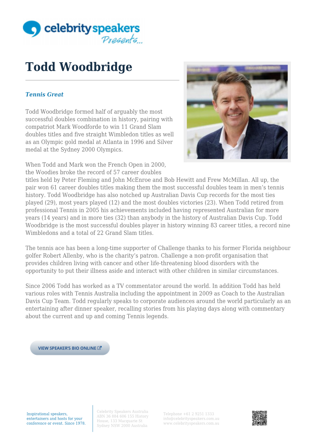 Todd Woodbridge