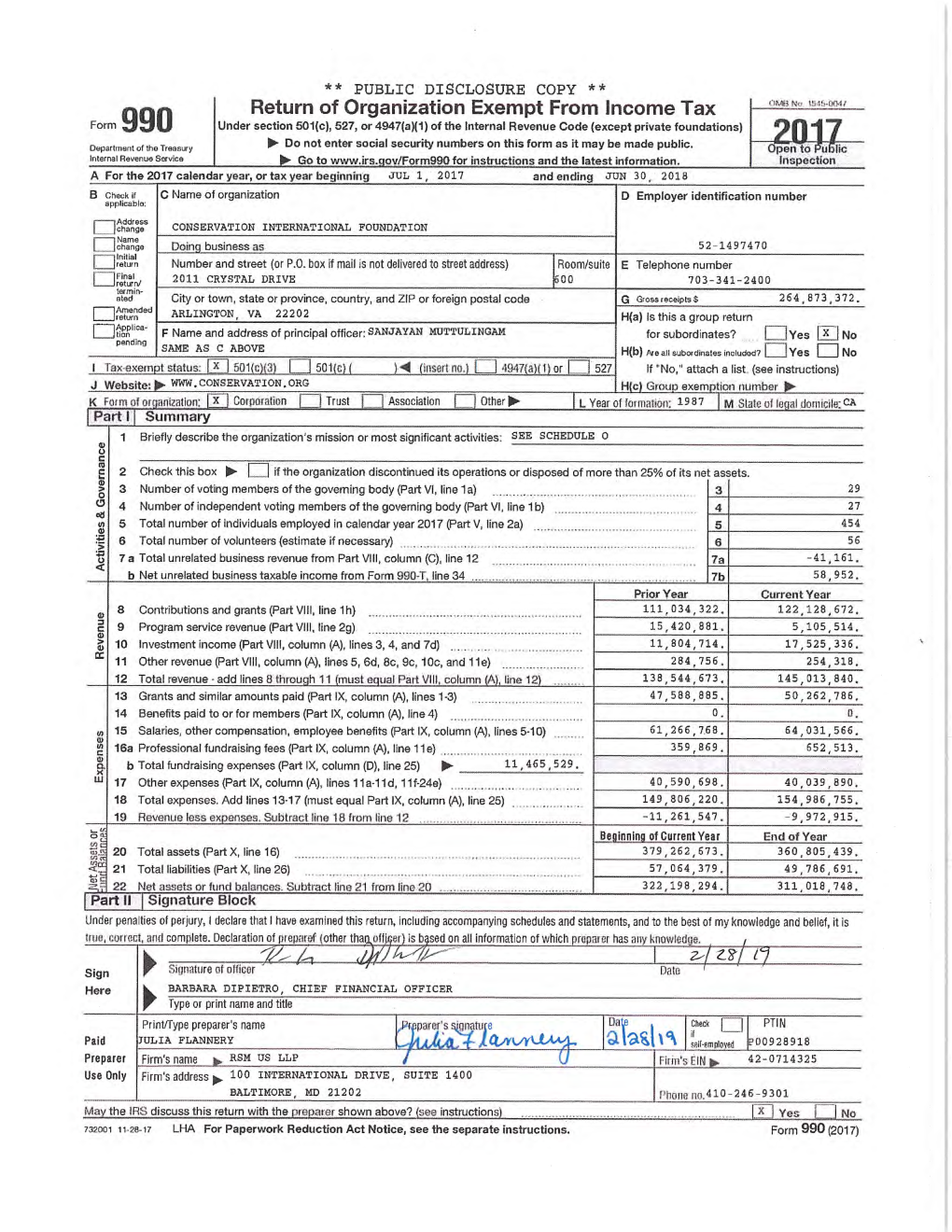 FY 201​8 For​M