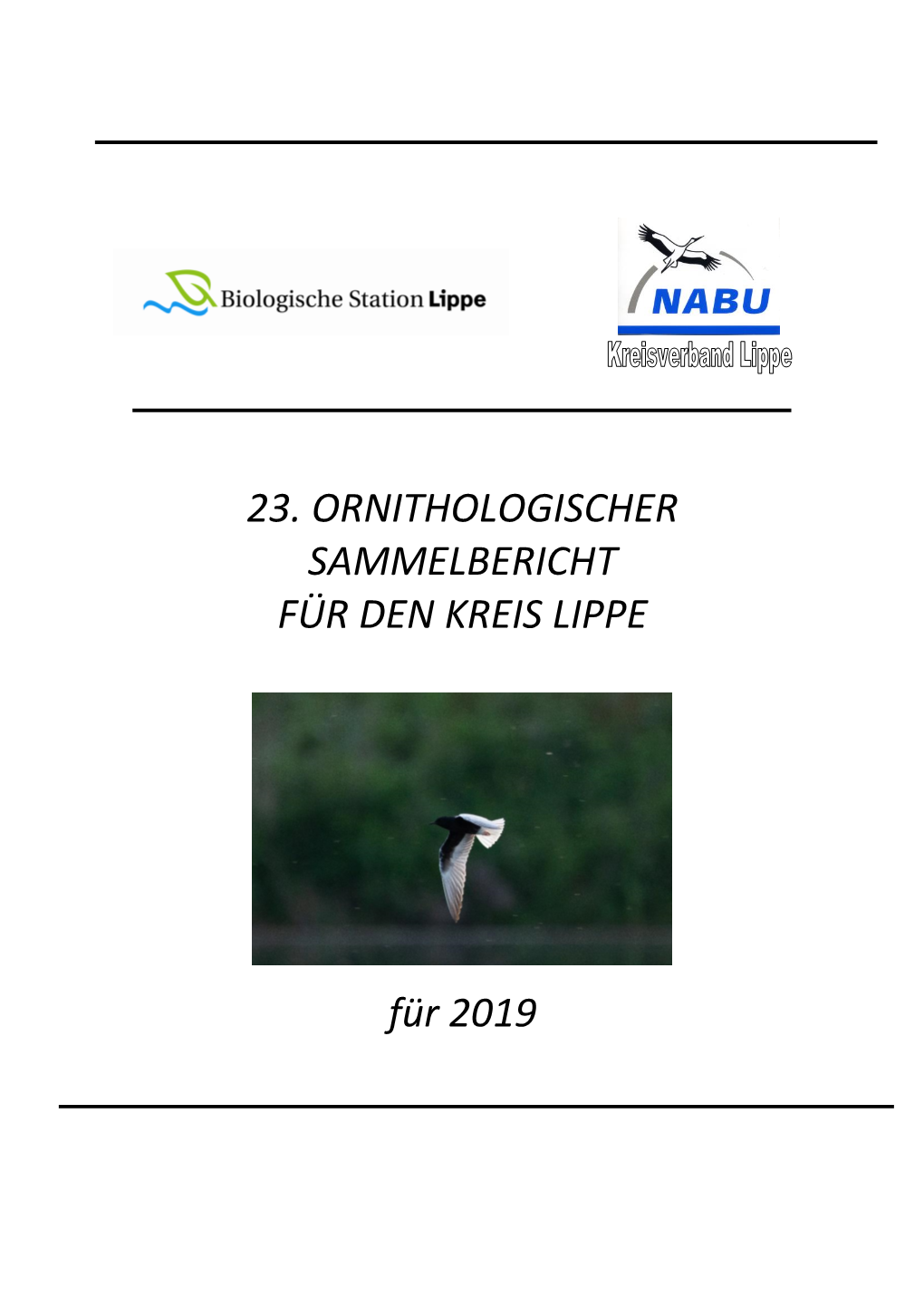 Sammelbericht 2019; Kreis Lippe