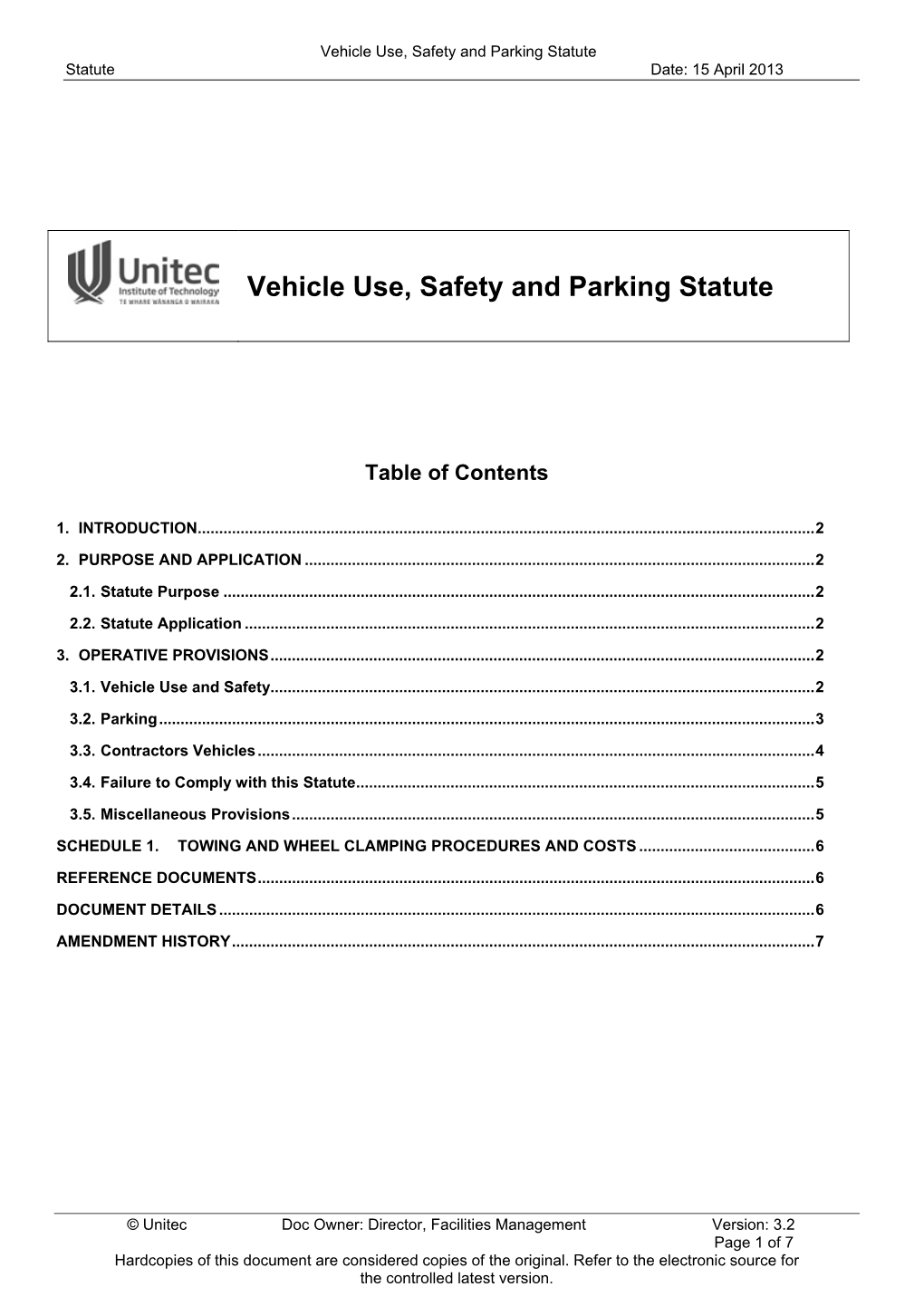 Guideline Template