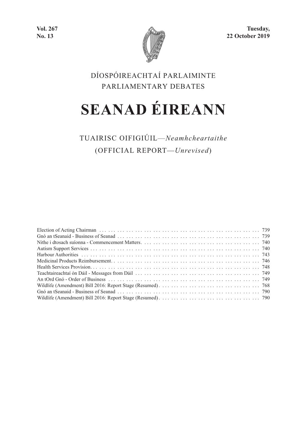 Seanad Éireann