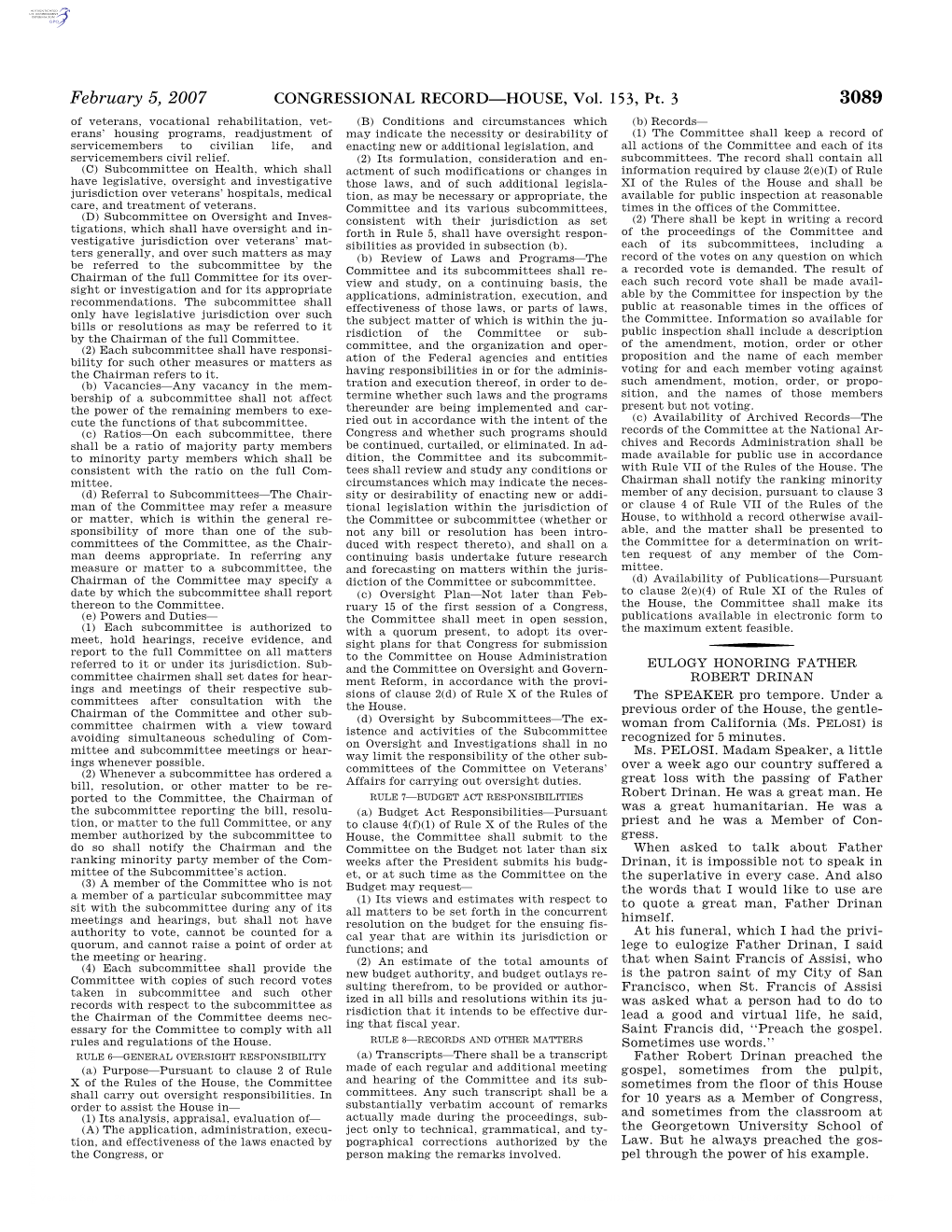 CONGRESSIONAL RECORD—HOUSE, Vol. 153, Pt