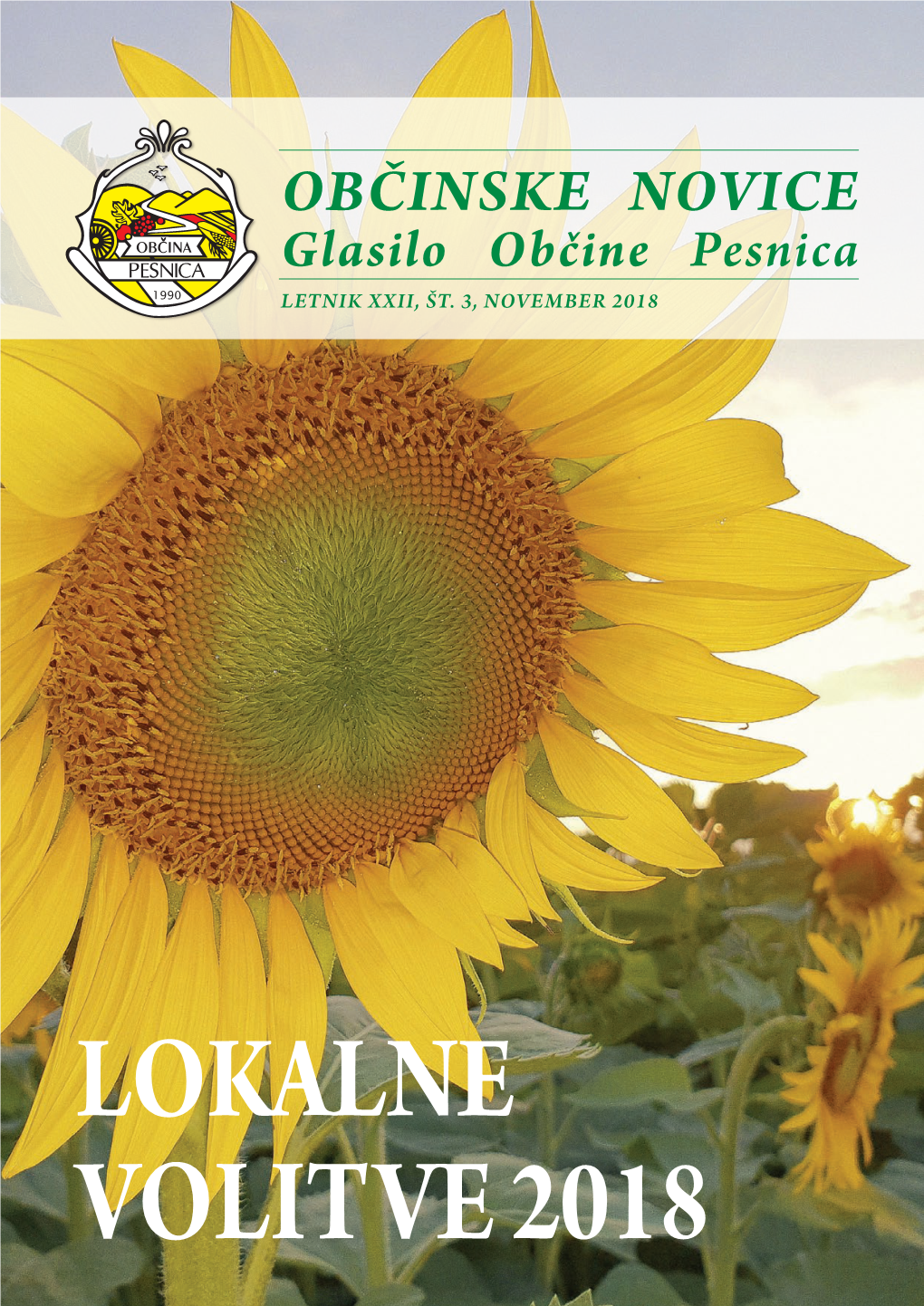 OBČINSKE NOVICE Glasilo Občine Pesnica LETNIK XXII, ŠT