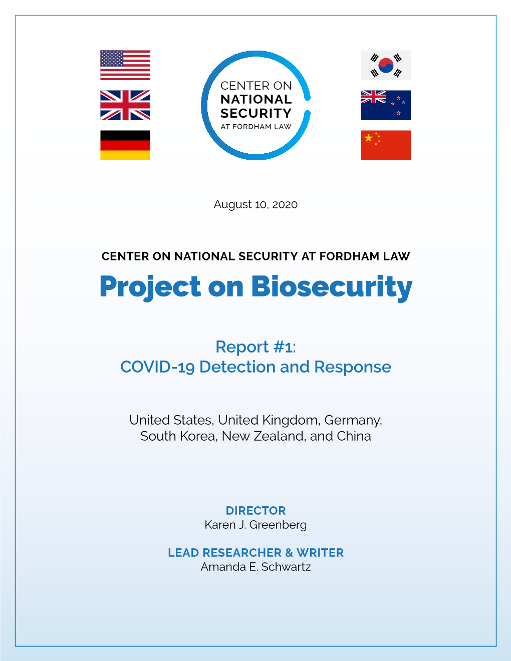 Project on Biosecurity