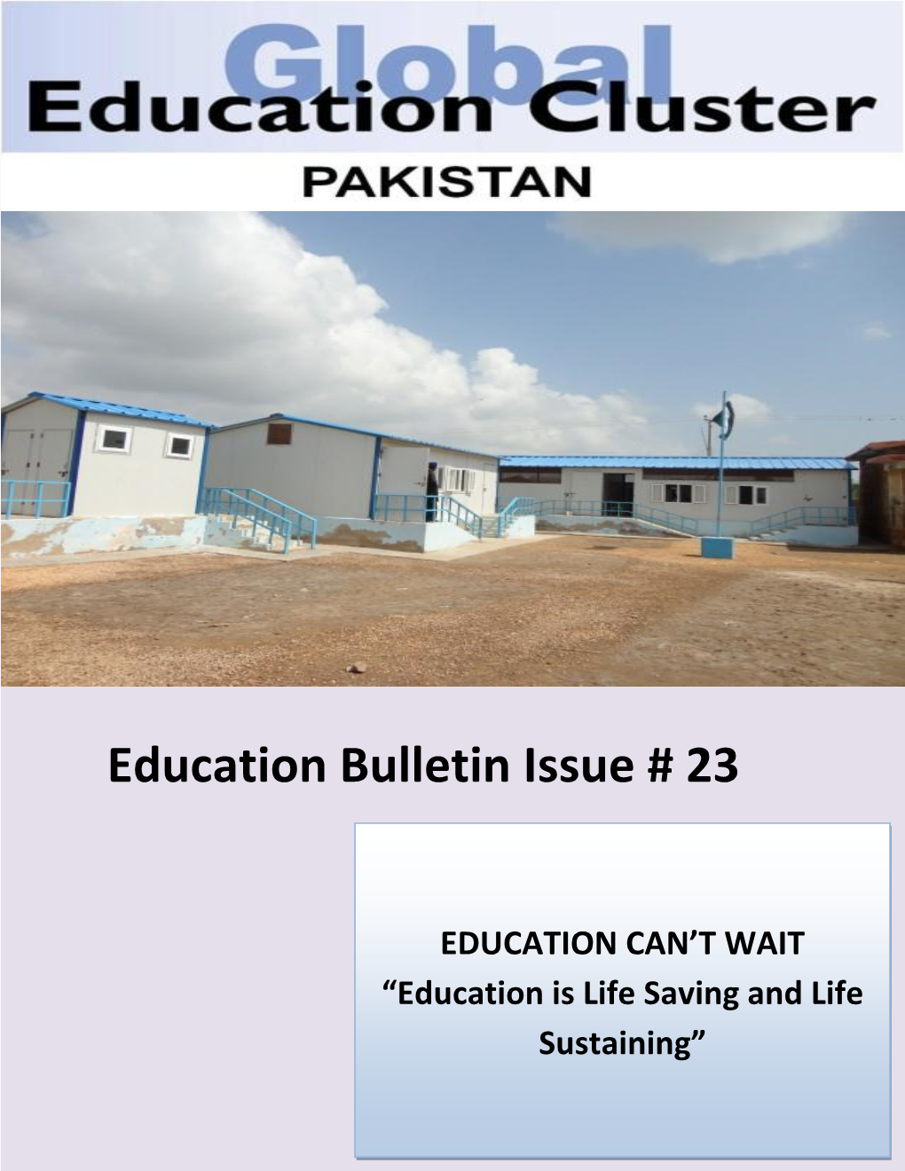 Education Bulletin Issue 22