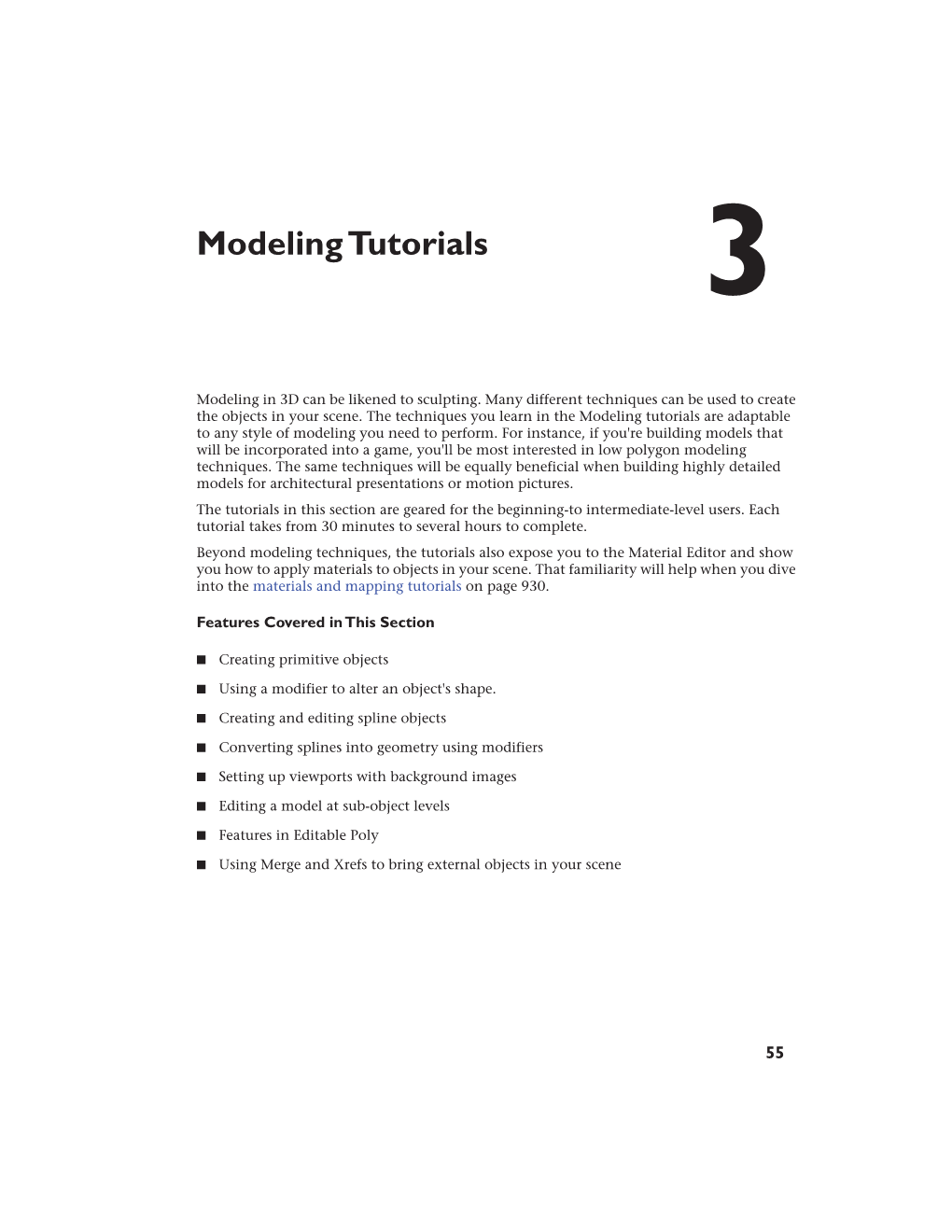 Modeling Tutorials 3